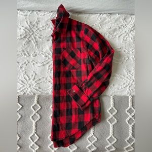 Plaid Long Sleeved Button Down